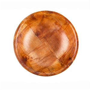 Tablecraft 6 Inch Wovenwood Mahogany Bowl-12 Each-1/Case