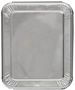 Hfa Handi-Foil Half Size Full Curl Edge Lid For Steam Table Pan-100 Each-1/Case