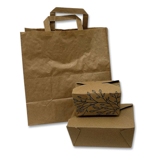 Kari-Out Kraft Paper Bags 11x7x12 Kraft Brown 250/Case