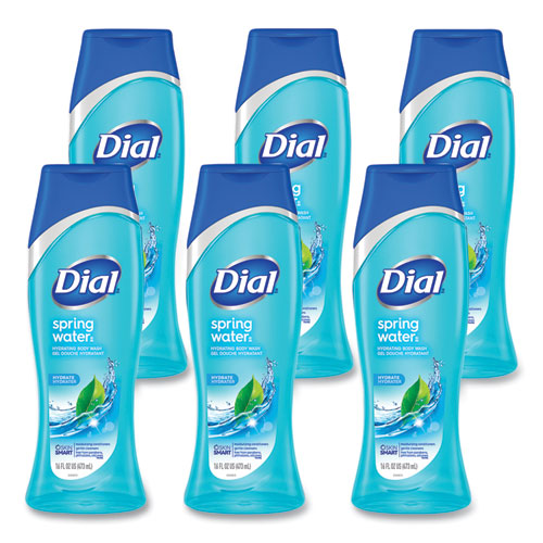 Dial Spring Water Body Wash Spring Water Scent 16 Oz 6/Case