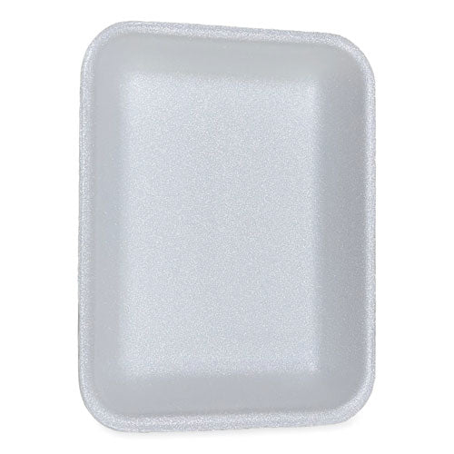 GEN Meat Trays #3p 8.7x6.6x1.1 White 400/Case