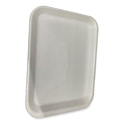 GEN Meat Trays #4s 9.5x7.25x0.5 White 500/Case