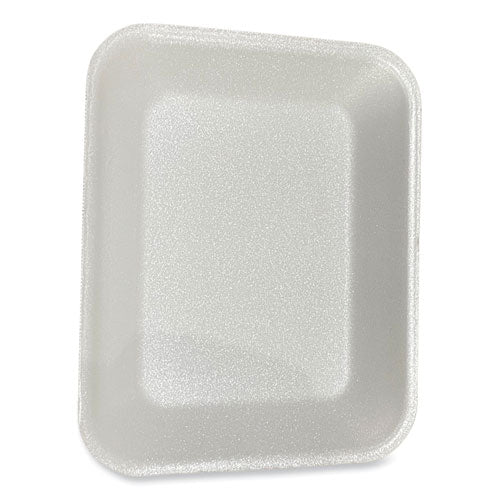 GEN Meat Trays #8p 10.8x8.82x1.5 White 200/Case