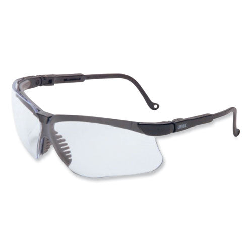 Honeywell Uvex™ Genesis Safety Eyewear Black Nylon Frame Clear Polycarbonate Lens