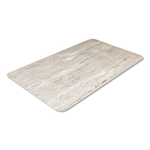 Crown Cushion-step Surface Mat 36x60 Marbleized Rubber Gray