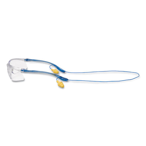 3M™ Virtua Sport Ccs Protective Eyewear Blue Plastic Frame Clear Polycarbonate Lens