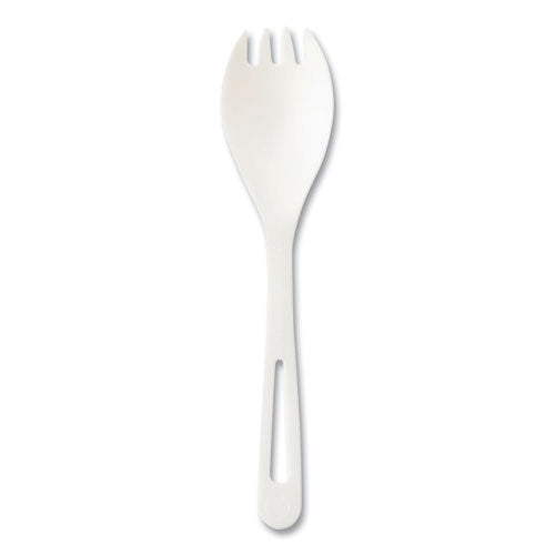 World Centric Tpla Compostable Cutlery Spork White 1000/Case