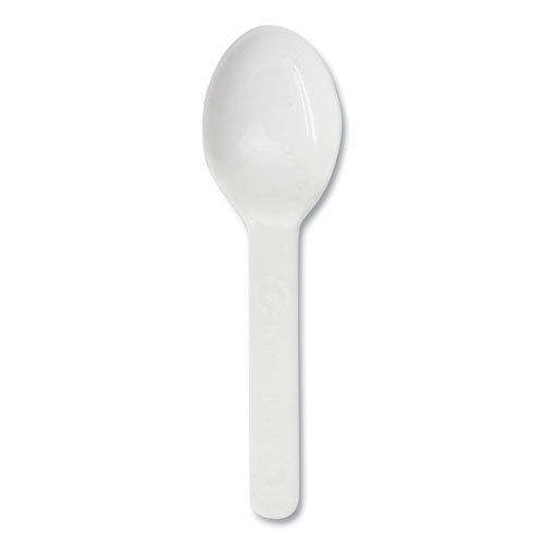 World Centric Pla Compostable Cutlery Tasting Spoon White 3000/Case