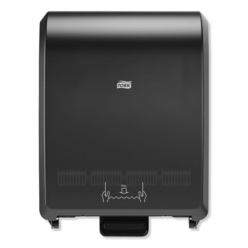 Tork Mechanical Hand Towel Roll Dispenser H80 System 12.32x9.32x15.95 Black