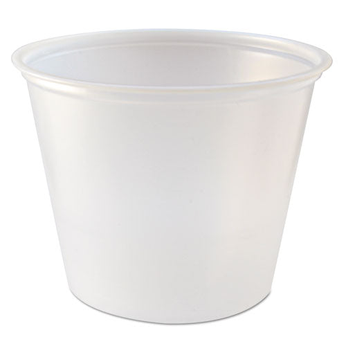 Fabri-Kal Portion Cups 5.5 Oz Translucent 125/sleeve 20 Sleeve/Case