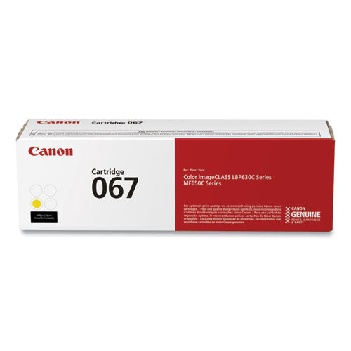 Canon 5099c001 (067) Toner 1250 Page-yield Yellow