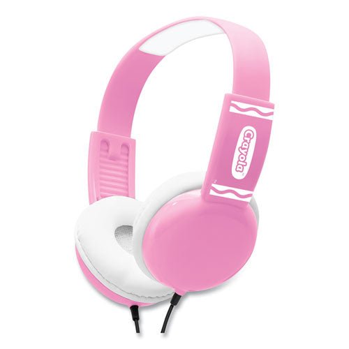 Crayola Cheer Wired Headphones Pink/white