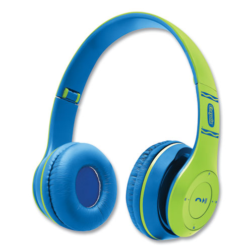 Crayola Boost Active Wireless Headphones Green/blue
