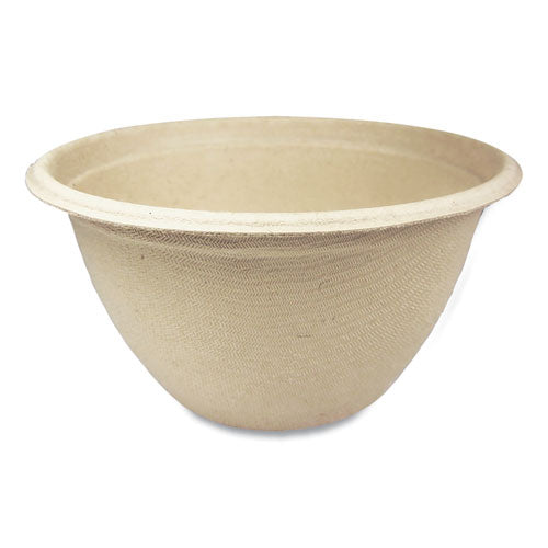 World Centric Fiber Bowls 12 Oz 4.5" Diax2.5" H Natural Paper 500/Case