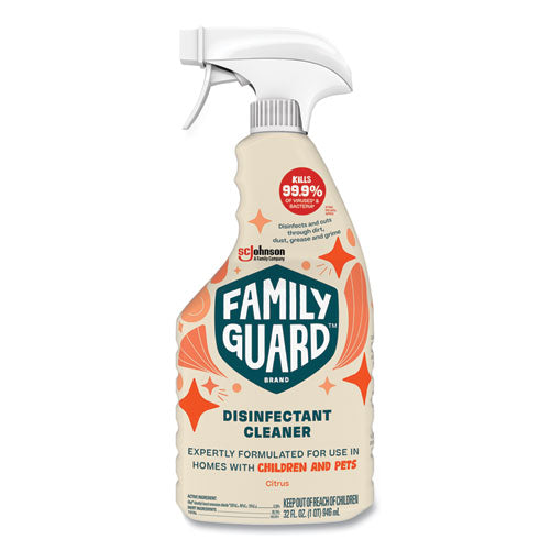 FamilyGuard™ Disinfectant Citrus Scent 32 Oz Trigger Bottle 8/Case