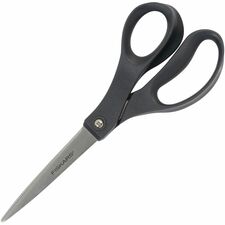 Fiskars The Performance Scissors-Stainless Steel-Straight Tip-Gray-1 Each