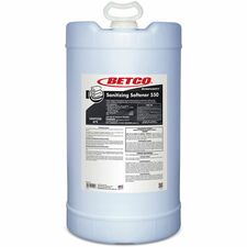 Betco Symplicity Sanitizing Fabric Softener-Concentrate Liquid-1920 Fl Oz 60 Quart-Fresh Floral ScentDrum-White  Opaque