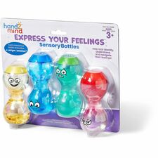 Learning Resources Express Your Feelings Sensory Bottles-Theme/Subject: Learning-Skill Learning: Feeling  Emotion  Self Awareness-3+-1 Each