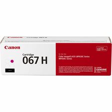 Canon 067 Original High Yield Laser Toner Cartridge-Magenta-1 Pack-2350 Pages