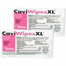 Metrex CaviWipes-Wipe-10" Width X 12" Length-6/Carton-White