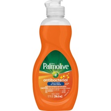 Palmolive Antibacterial Ultra Dish Soap-Concentrate Liquid-9.7 Fl Oz 0.3 Quart-Mild Citrus Scent-1 Each-Orange