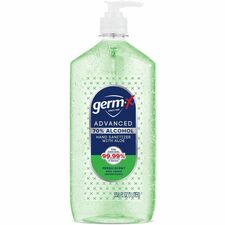 Vi-Jon Hand Sanitizer-34 Fl Oz 1005.5 ML-Kill Germs  Bacteria Remover-Hand  Healthcare-Moisturizing-Green-4/Carton