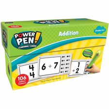 Teacher Created Resources Power Pen Addition Cards-Theme/Subject: Learning-Skill Learning: Addition-53 Pieces-53/Each