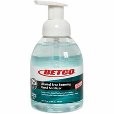 Betco Hand Sanitizer Foam-Light Fresh  Fresh Neutral Scent-16.9 Fl Oz 500 ML-Pump Bottle Dispenser-Kill Germs  Bacteria Remover-Hand  Skin-Light Green-Pleasant Scent-12/Carton