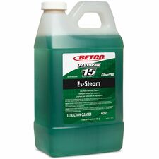 Betco FiberPRO Es-Steam Carpet Cleaner-Concentrate Liquid-67.6 Fl Oz 2.1 Quart-4/Carton-Green