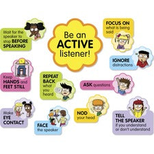 Scholastic K-5 Active Listening Board Set-Skill Learning: Listening  Communication-1 Set