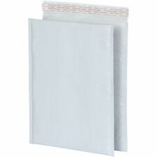 Quality Park Poly Bubble Mailers-Bubble-10 1/2" Width X 15" Length-Strip-Poly-25/Box-White