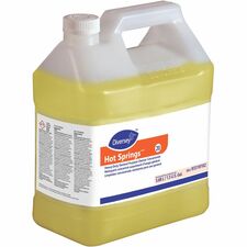 Diversey Hot Springs Heavy-Duty Cleaner-Concentrate Liquid-192 Fl Oz 6 Quart-Citrus Scent-2/Carton-Yellow