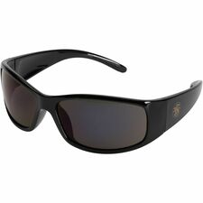 Kimberly-Clark Smith & Wesson Elite Safety Glasses-Recommended For: Workplace-Compact Design  Lightweight  Anti-scratch  Wraparound Lens  Anti-fog-UVA  UVB  UVC Protection-1/Box