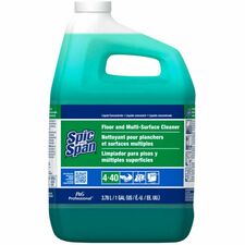 Spic And Span Floor Cleaner-Concentrate Liquid-128 Fl Oz 4 Quart-3/Carton-Green