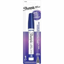 Sharpie Oil-Based Paint Markers-Medium Marker Point-Blue Oil Based Ink-Metal Barrel-1 Pack