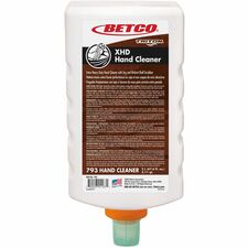 Betco Xd-793 Lotion Hand Soap  Nutty Scent  67.62 Oz  Carton Of 6 Bottles-67.6 Fl Oz 1999.8 ML-Bottle Dispenser-Grease Remover  Oil Remover  Carbon Remover  Tar Remover-Hand-Light Beige-Crack Resistant-6/Carton
