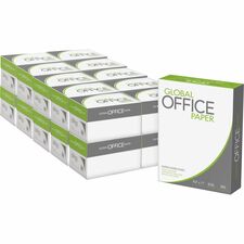Global Office Premium Multipurpose Paper-White-96 Brightness-Letter-8 1/2" X 11"-20 Lb Basis Weight-40/Pallet-500 Sheets Per Ream