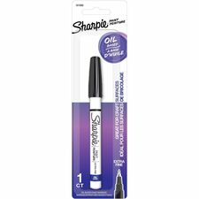 Sharpie Oil-Based Paint Markers-Extra Fine Marker Point-Black Oil Based Ink-Metal Barrel-1 Pack