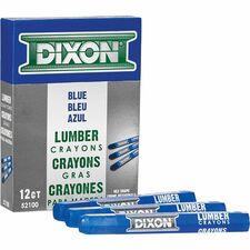 Dixon Lumber Crayons-Blue-12/Box