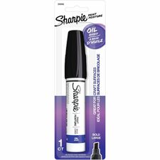 Sharpie Oil-Based Paint Markers-Bold Marker Point-Black Oil Based Ink-1 Pack