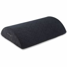 Kensington Premium Comfort Soft Footrest-Black-High Density Foam HDF