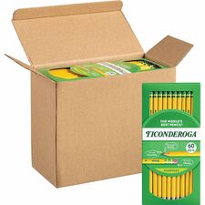 Dixon Soft No. 2 Pencils-Yellow Barrel-240/Box