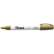 Sharpie Oil-Based Paint Marker-Medium Marker Point-Metallic Gold  Metallic Silver Oil Based Ink-2/Pack