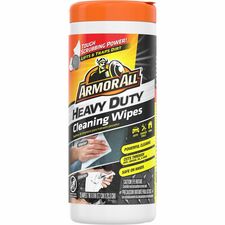 Armor All Heavy Duty Cleaning Wipes-For Car-Heavy Duty-1 Each-Multi