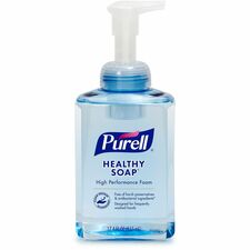 PURELL&reg  CRT HEALTHY SOAP High Performance Foam-17.4 Fl Oz 514.6 ML-Pump Bottle Dispenser-Dirt Remover  Kill Germs-Hand-Clear-1/Each