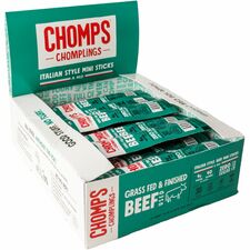 CHOMPS Chomplings Snack Sticks-Gluten-free  Non-GMO-Italian Style Beef-0.50 Oz-24/Pack