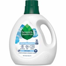 Seventh Generation Natural Laundry Detergent-50 Fl Oz 1.6 Quart-1 Each-White  Green  Blue