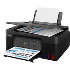 Canon PIXMA G2270 Inkjet Multifunction Printer-Color-Black-Copier/Printer/Scanner-4800 X 1200 Dpi Print-Up To 3000 Pages Monthly-Color Flatbed Scanner-600 X 1200 Dpi Optical Scan-USB-1 Each-For Photo Print