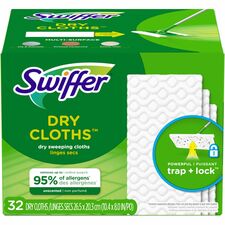 Swiffer Sweeper Dry Pad Refill-White-32/Box