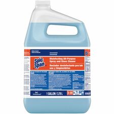 Spic And Span Concentrated Cleaner-Ready-To-Use/Concentrate Liquid-128 Fl Oz 4 Quart-2/Carton-Blue